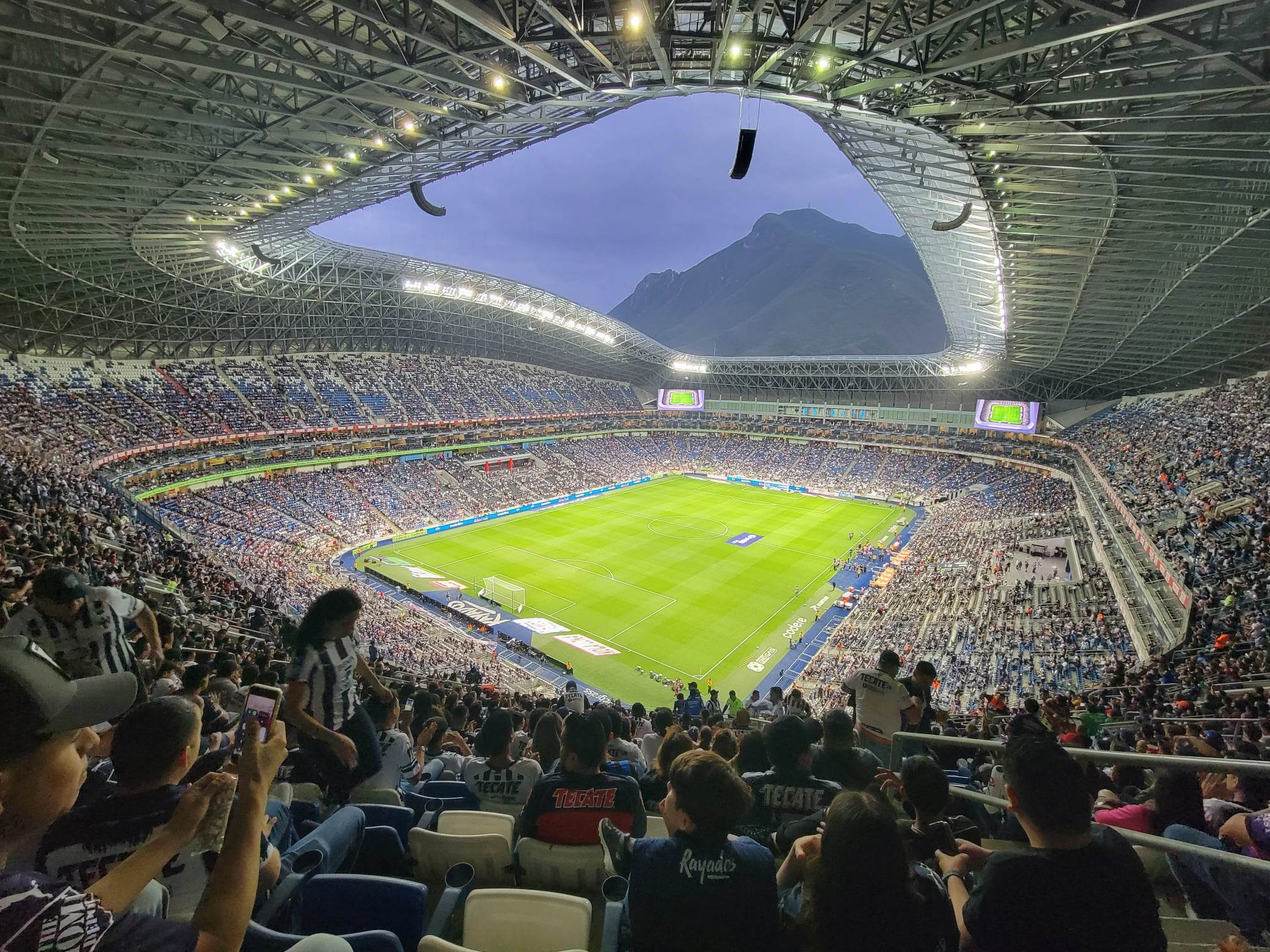 L’enceinte ultra moderne du FC Monterrey