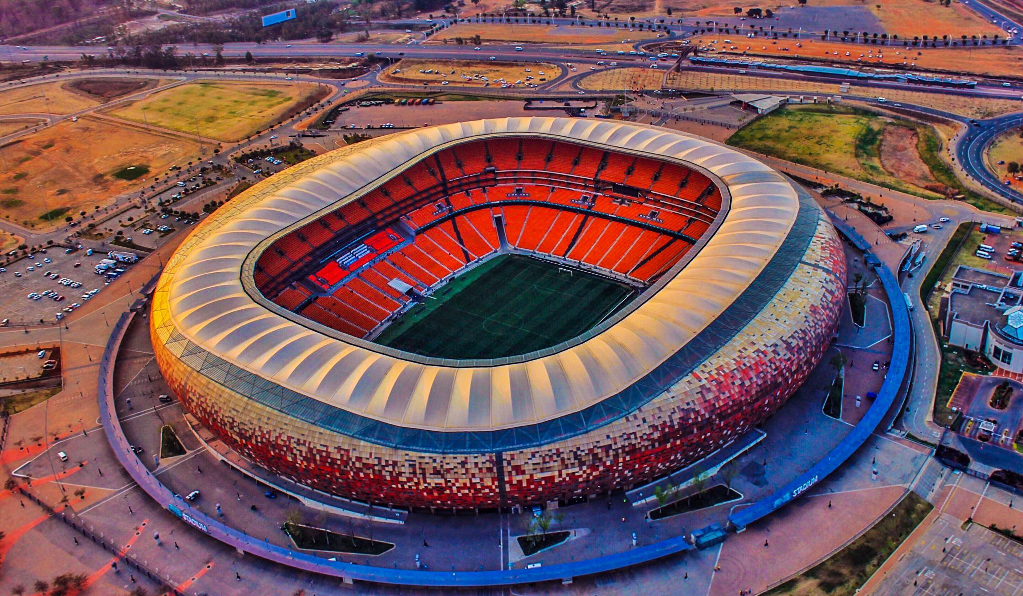 Le FNB Stadium, le plus grand stade d’Afrique