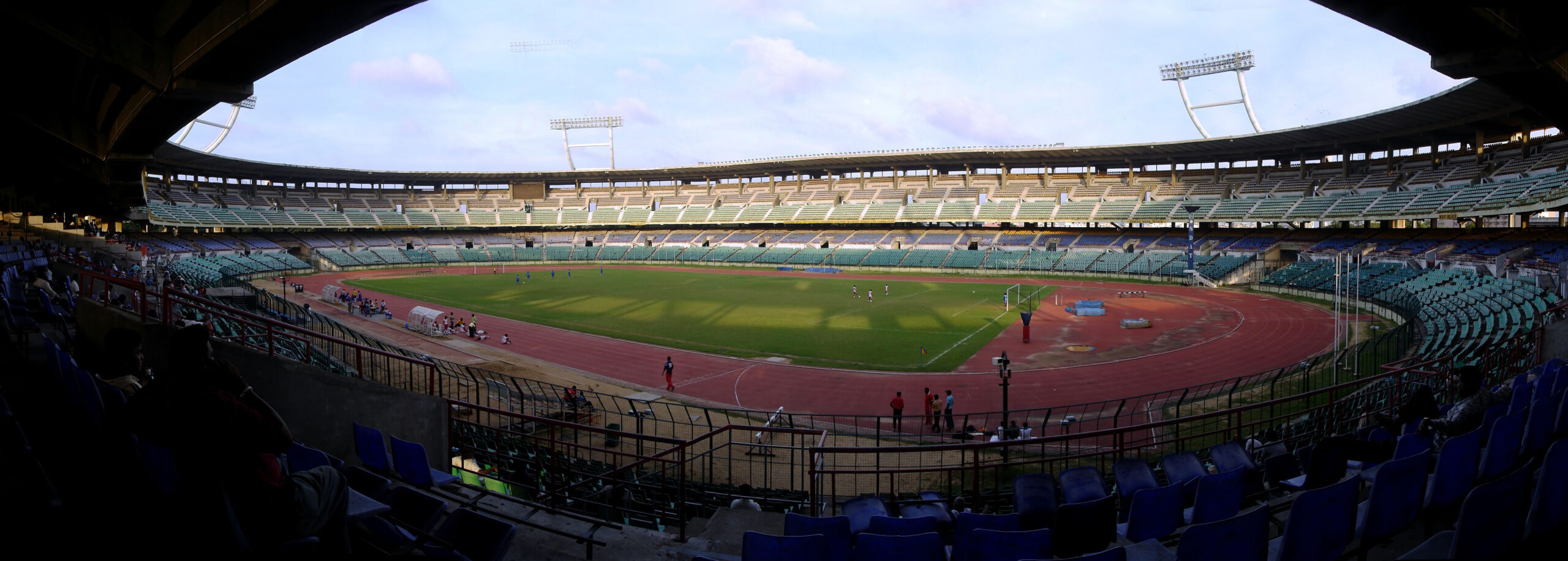 Jawaharlal Nehru Stadium, un joyau en plein New Delhi