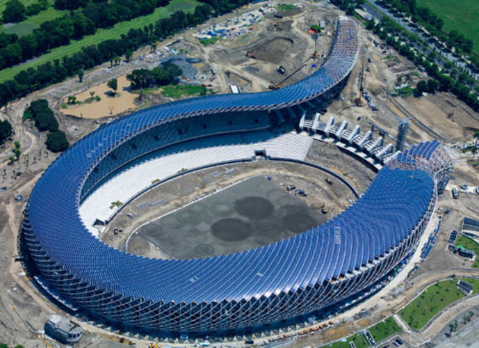 Kaohsiung, le stade du Dragon