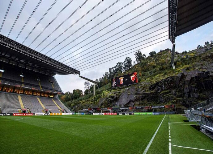 Gravé dans la roche : le stade de Braga